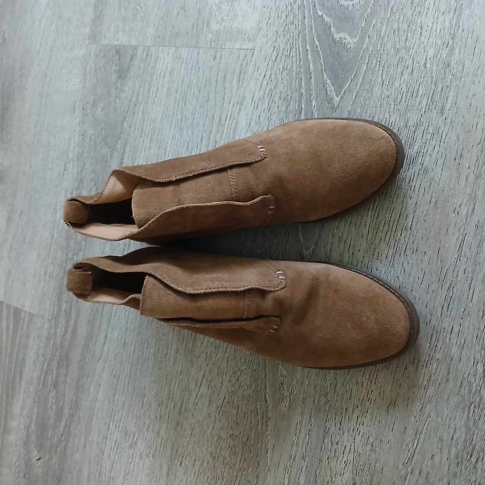 Franco Sarto Brown Loafers Slip-Ons